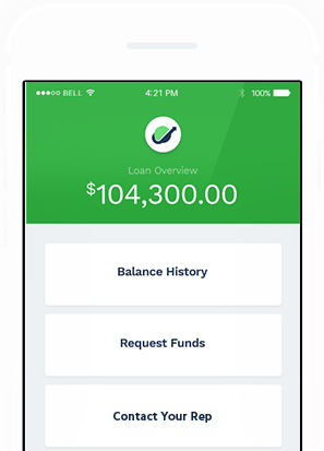 Keep track of your funding from your mobile device