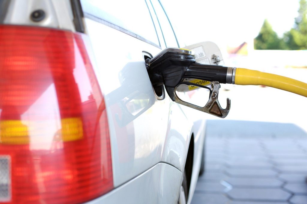 Car with gas pump inside that was purchased with gas station equipment financing