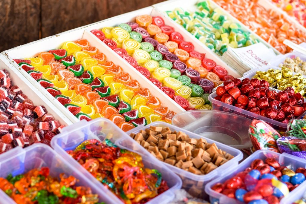 A candy shop who's owner knows about gross revenue vs. net revenue