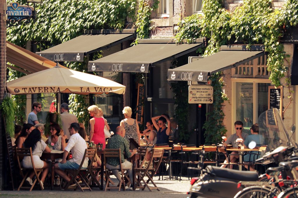 The outside of a restaurant that received a working capital loan