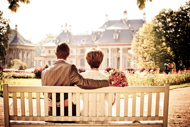 couple, marriage, bench, does your spouse's credit affect yours.