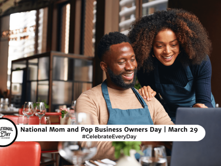 national mom and pop business owners day, National Day Calandar
