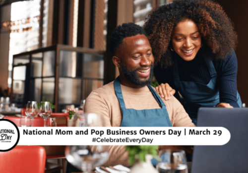 national mom and pop business owners day, National Day Calandar