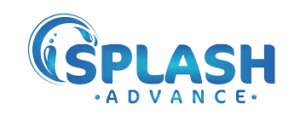 Splash Advance Logo - A small business merchant is sitting at a desk, reviewing various loan offers from different lenders, contemplating the best options to choose from in the online loan marketplace. The scene emphasizes the importance of comparing interest rates and terms to secure the most favorable loan for their business needs.