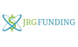 JRG Funding Logo - JRG Funding logo, JRG Funding review, read, JRG fundign phrase on white background,